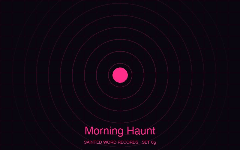 Morning Haunt set