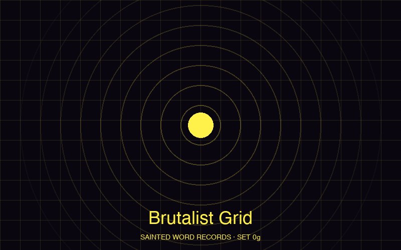 Brutalist Grid set
